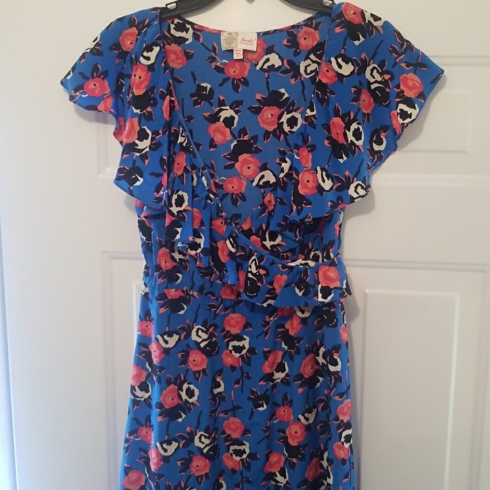 Frock by TRACY REESE Anthropologie Silk Dress Sz P